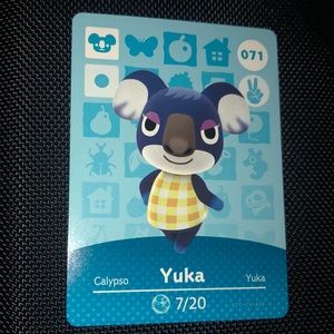 Animal Crossing amiibo - Yuka - card 071